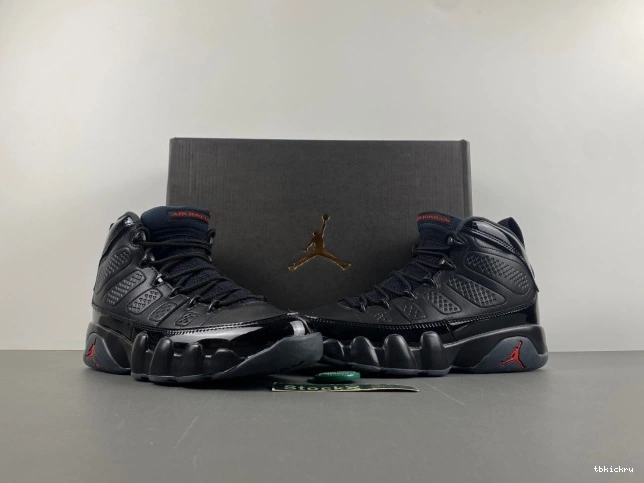 Cheap TBK Jordan 9 Air 302370-014 Bred Retro Patent 0713